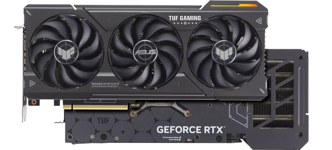 Охлаждение ASUS GeForce RTX 4070 TUF GAMING OC