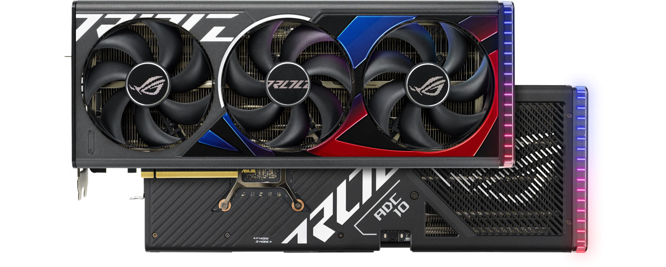 Охлаждение ASUS GeForce RTX 4080 ROG Strix