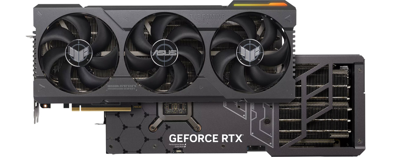 Охлаждение ASUS GeForce RTX 4090 TUF Gaming