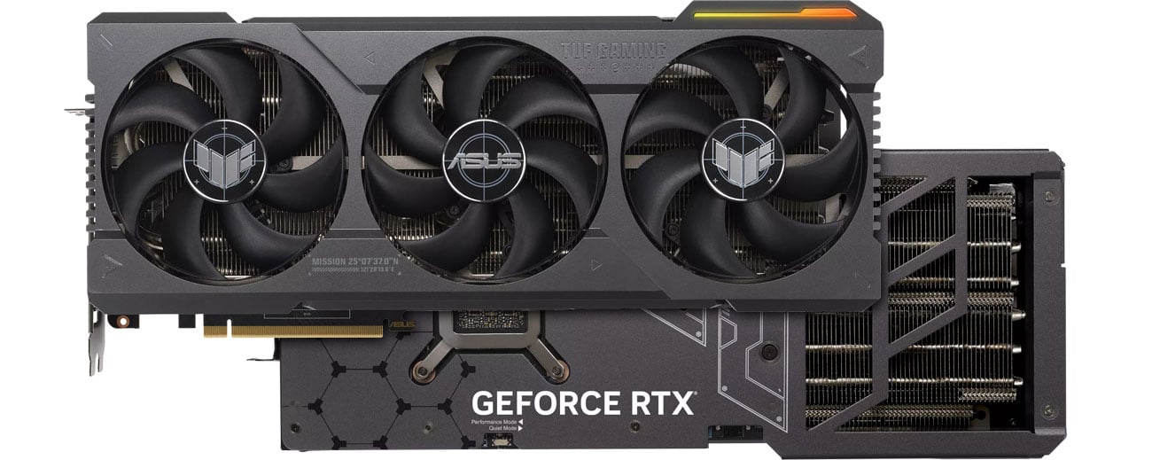 Охлаждение ASUS GeForce RTX 4090 TUF Gaming OC