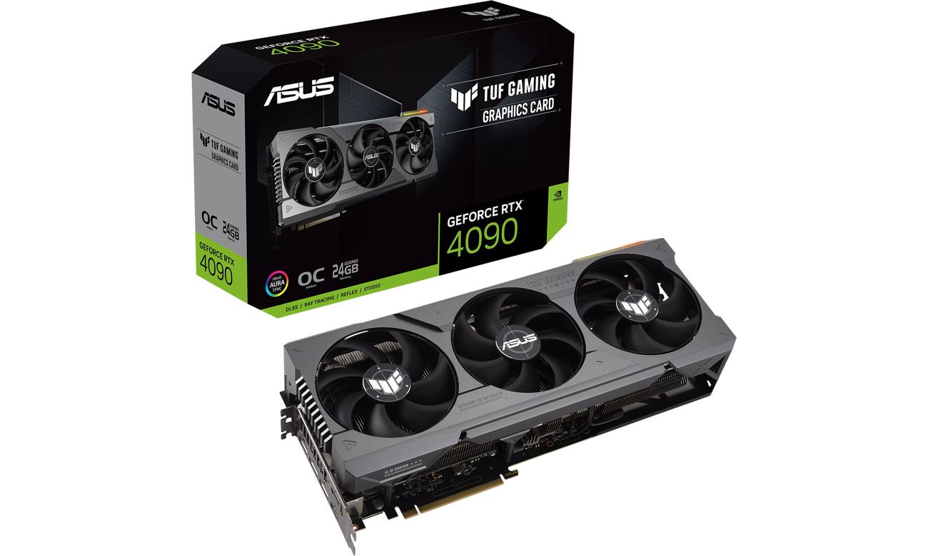 ASUS GeForce RTX 4090 TUF Gaming OC 24GB GDDR6X TUF-RTX4090-O24G-GAMING