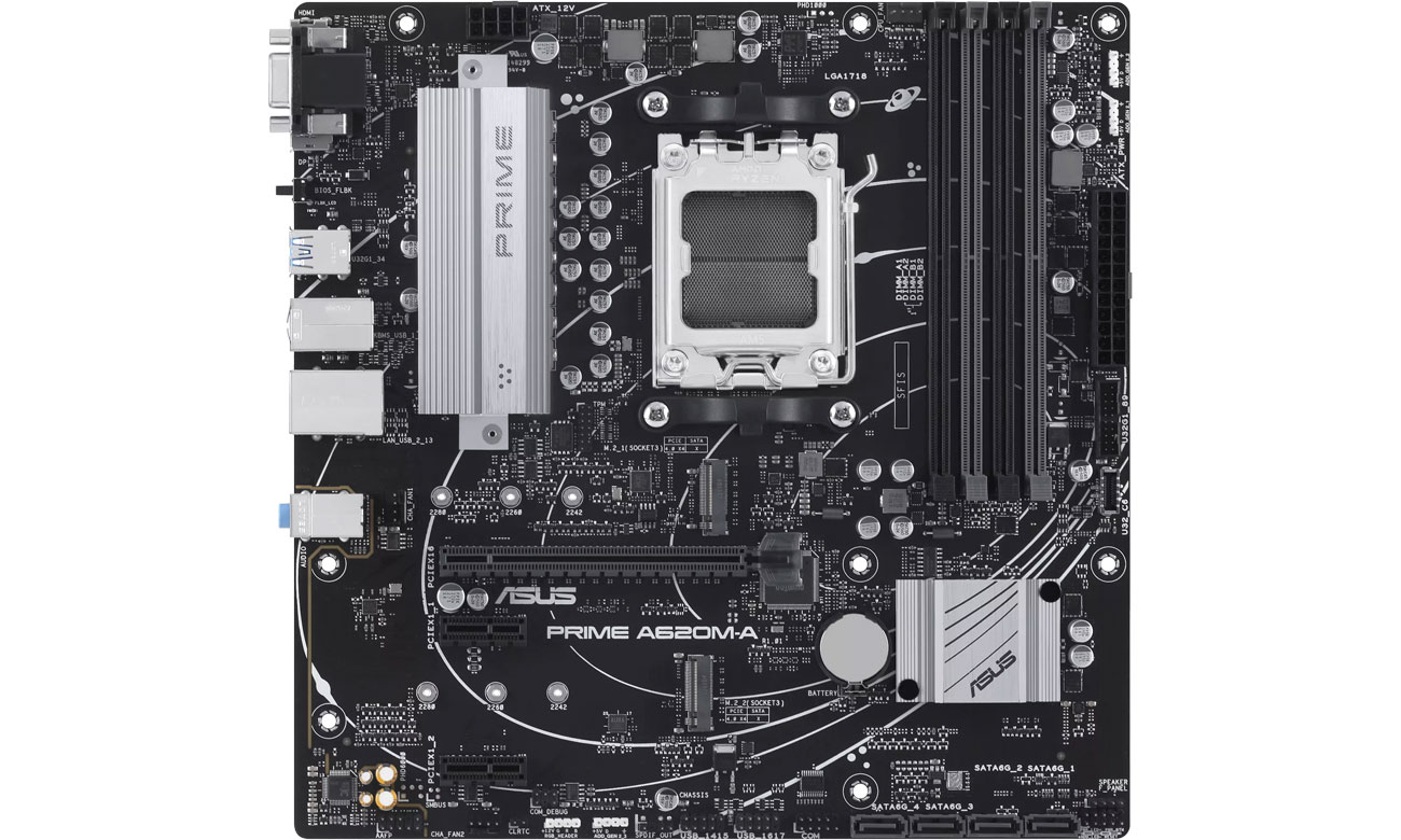 Охолодження ASUS PRIME A620M-A