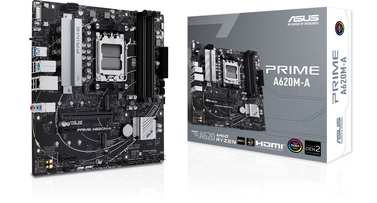 Корпус материнської плати ASUS PRIME A620M-A