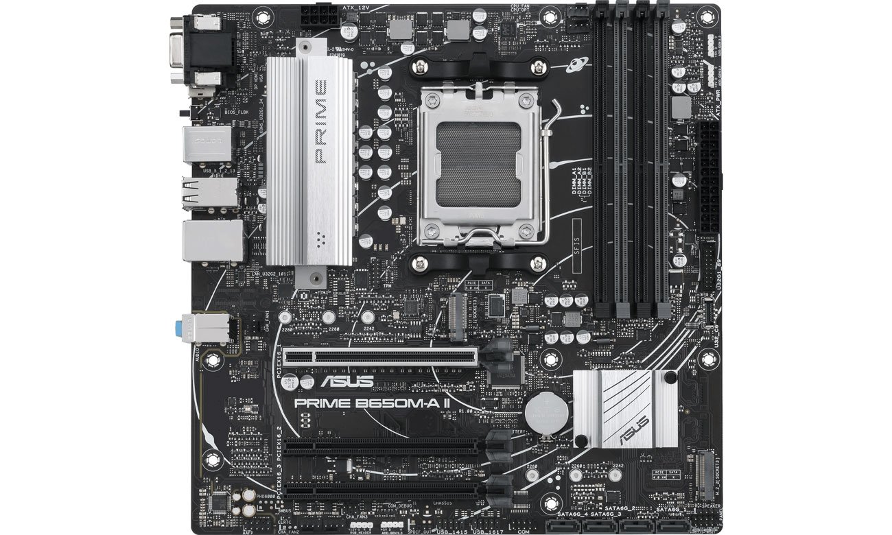 Охолодження ASUS PRIME B650M-A II-CSM