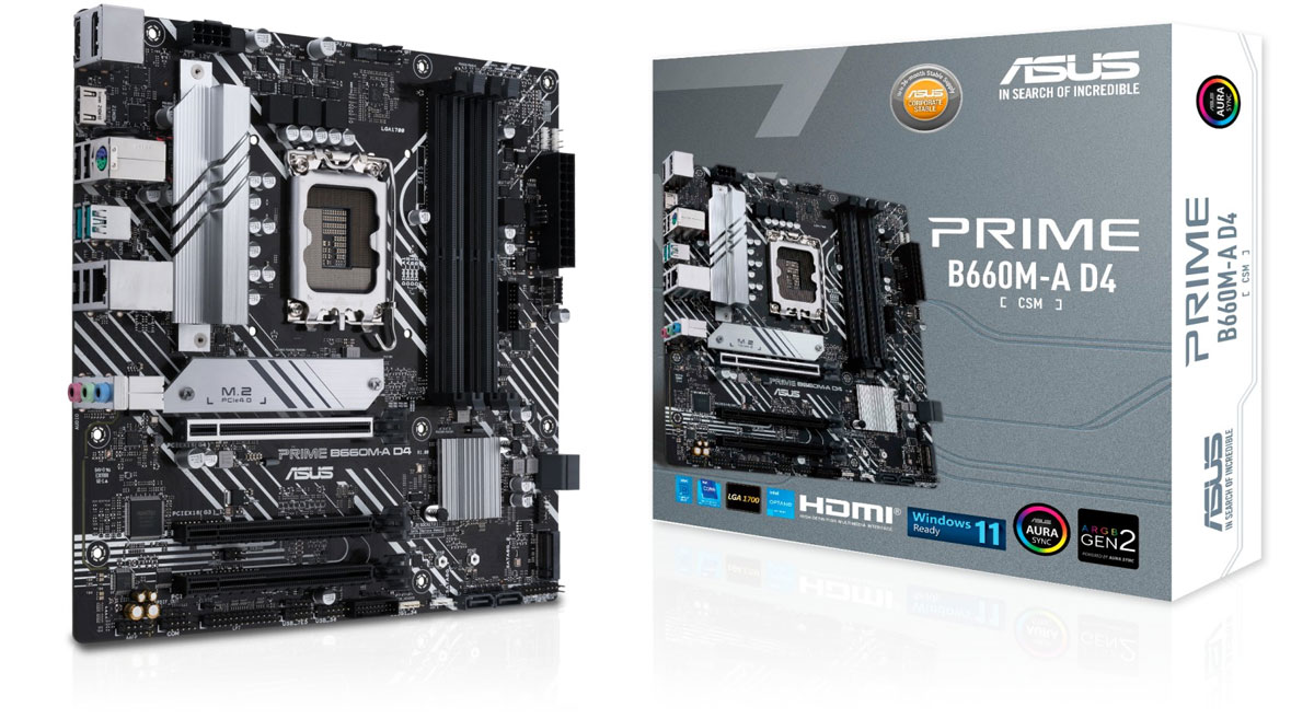ASUS PRIME B660M-A D4-CSM