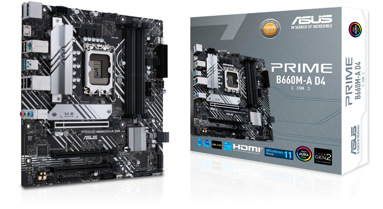 ASUS PRIME B660M-A D4-CSM