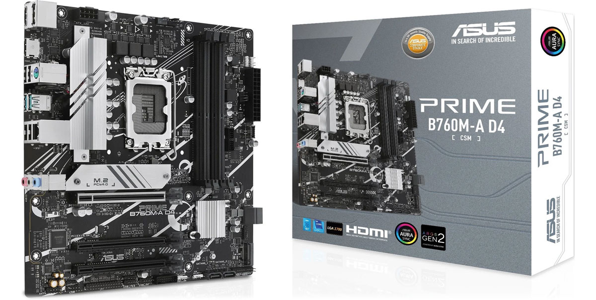 ASUS PRIME B760M-A D4-CSM