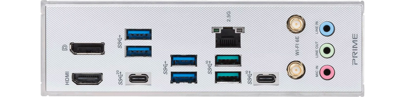 Порти WIFI ASUS PRIME Z790-A