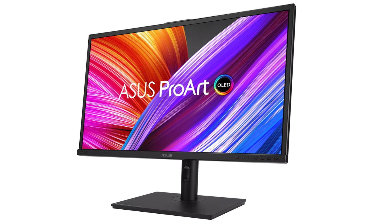 ASUS ProArt OLED PA27DCE-K угловой вид спереди