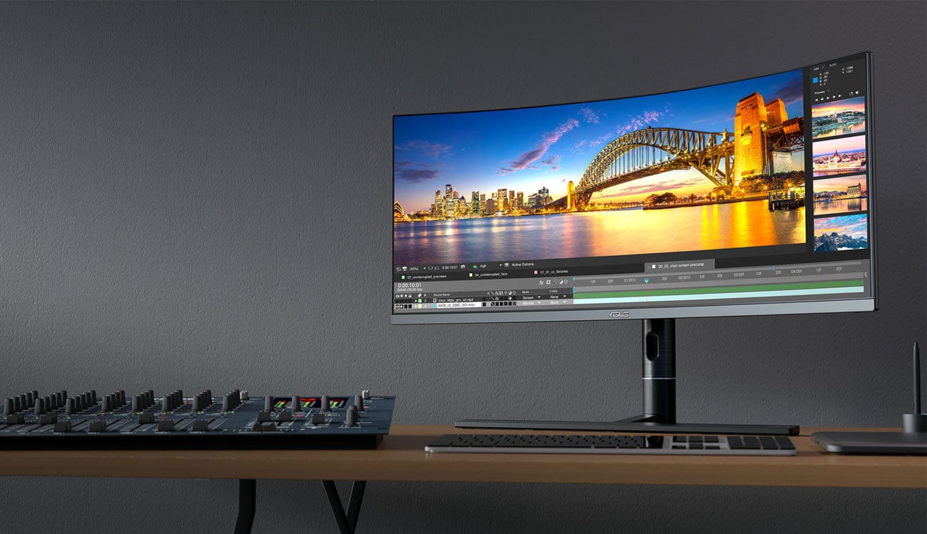 ASUS ProArt PA34VC Curved HDR