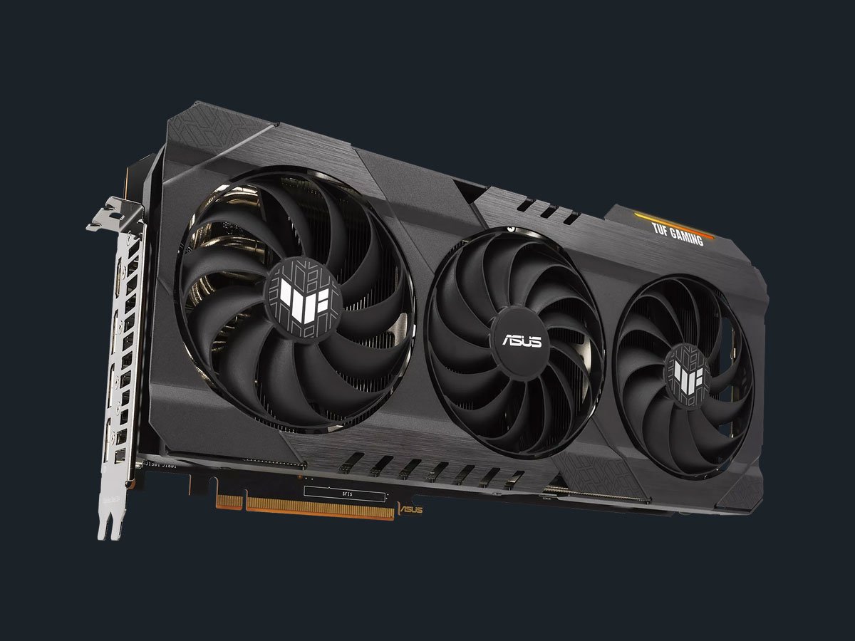 Охлаждение ASUS Radeon RX 7800 XT TUF Gaming OC