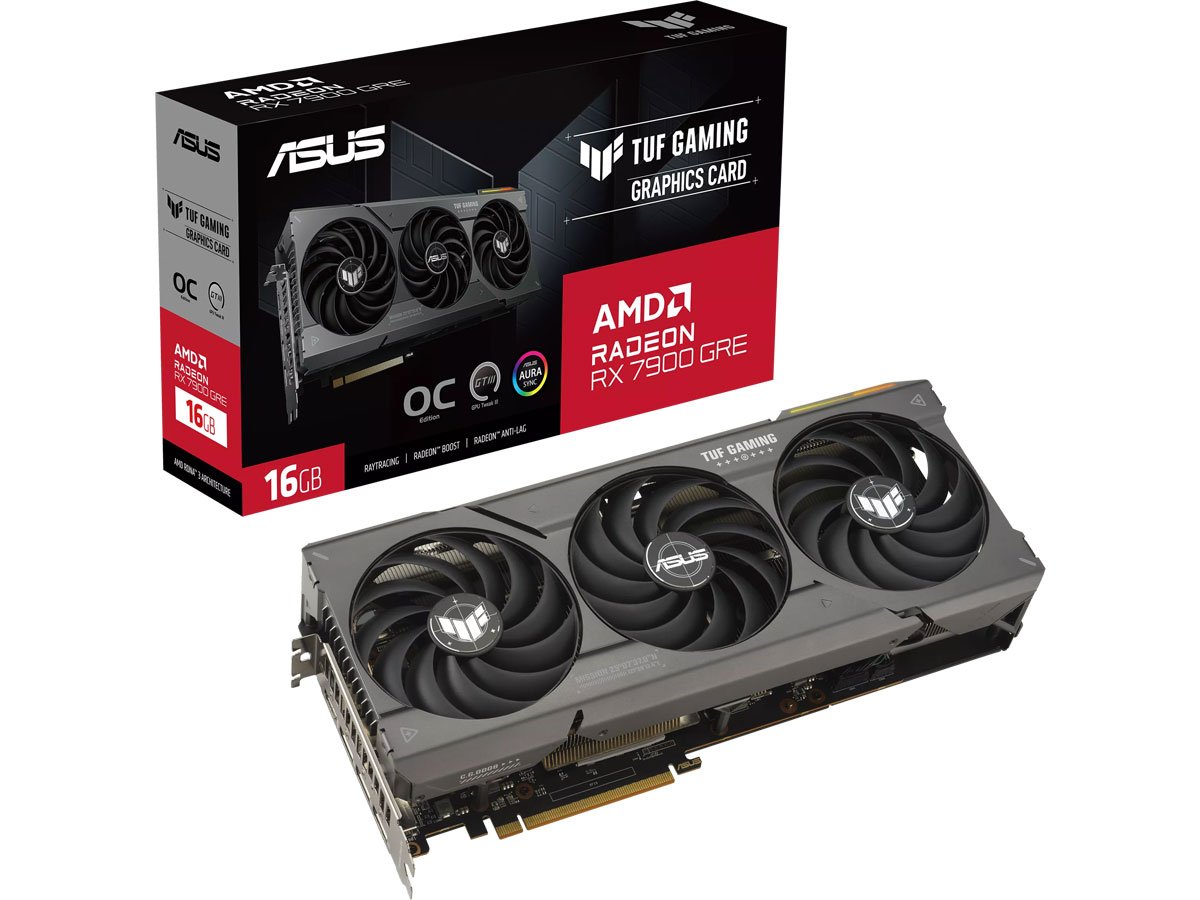 ASUS Radeon RX 7900 GRE TUF Gaming OC 16 ГБ GDDR6