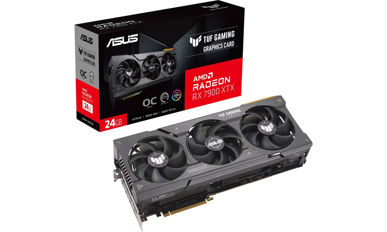 ASUS Radeon RX 7900 XTX TUF Gaming OC 24 ГБ GDDR6