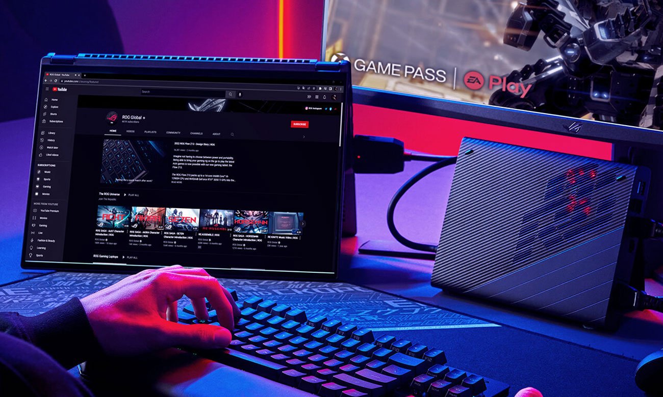 игровой ноутбук ASUS ROG Flow X16