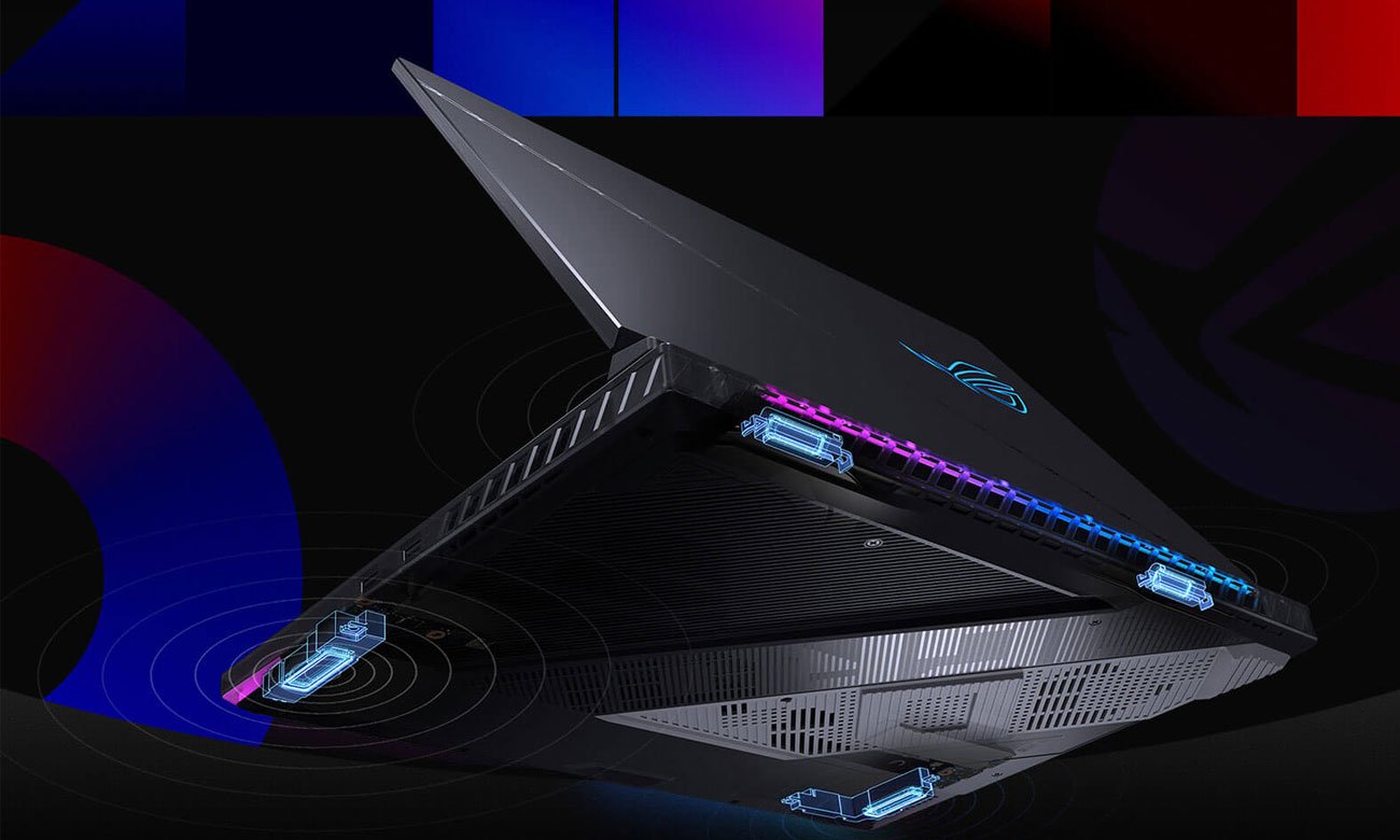 ASUS ROG Strix SCAR 18 задняя