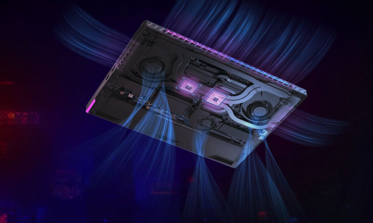 Охлаждение ASUS ROG Strix SCAR 18