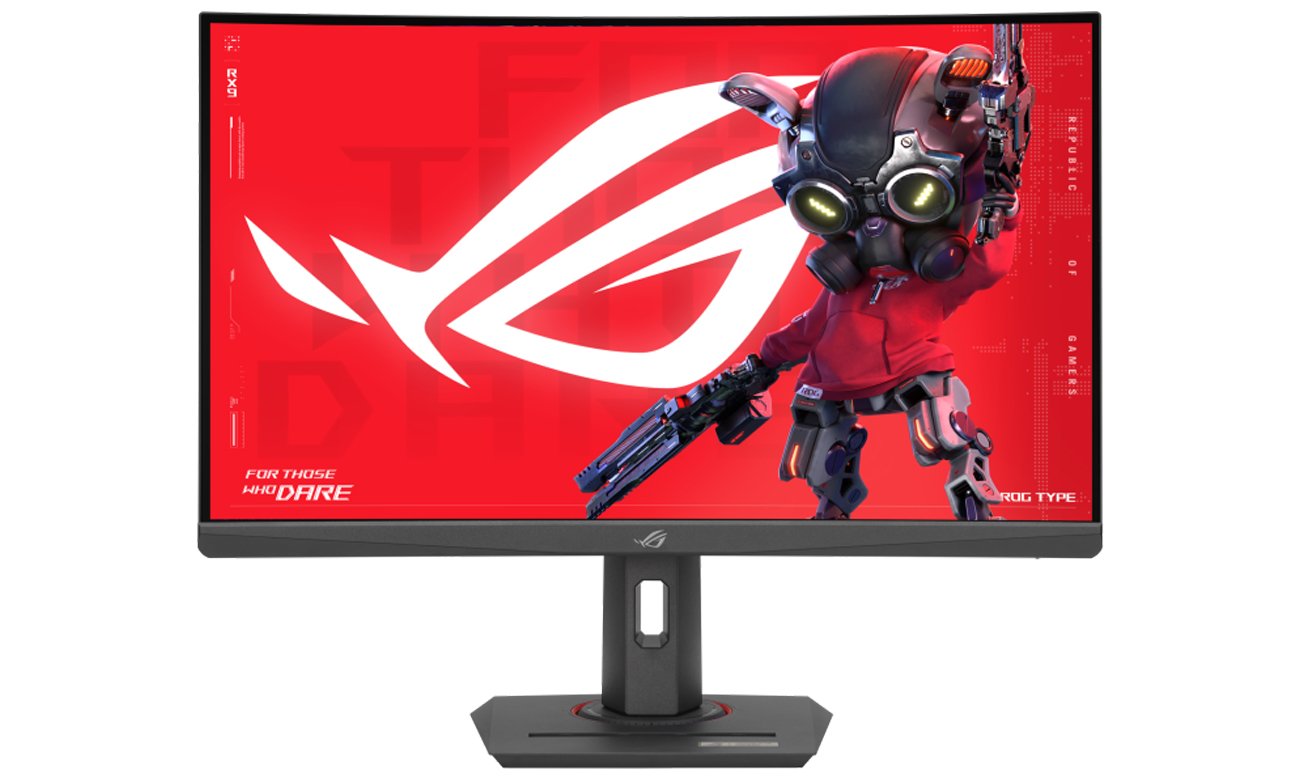 ASUS ROG Strix XG27WCS, вид спереду