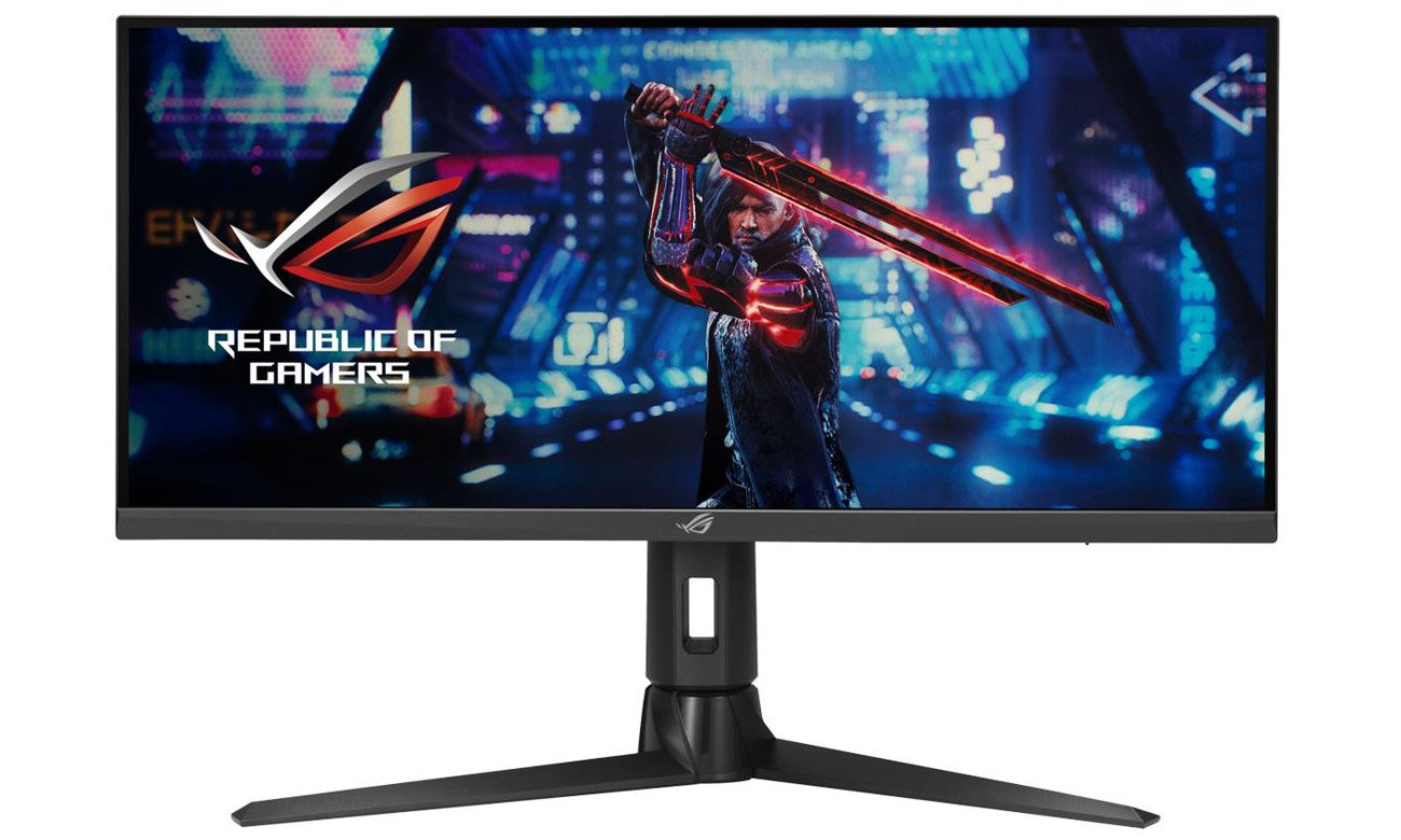 ASUS ROG Strix XG309CM, вид спереди