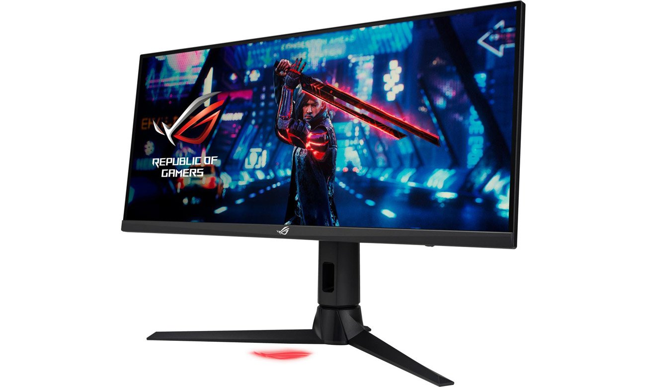 ASUS ROG Strix XG309CM угловой вид спереди