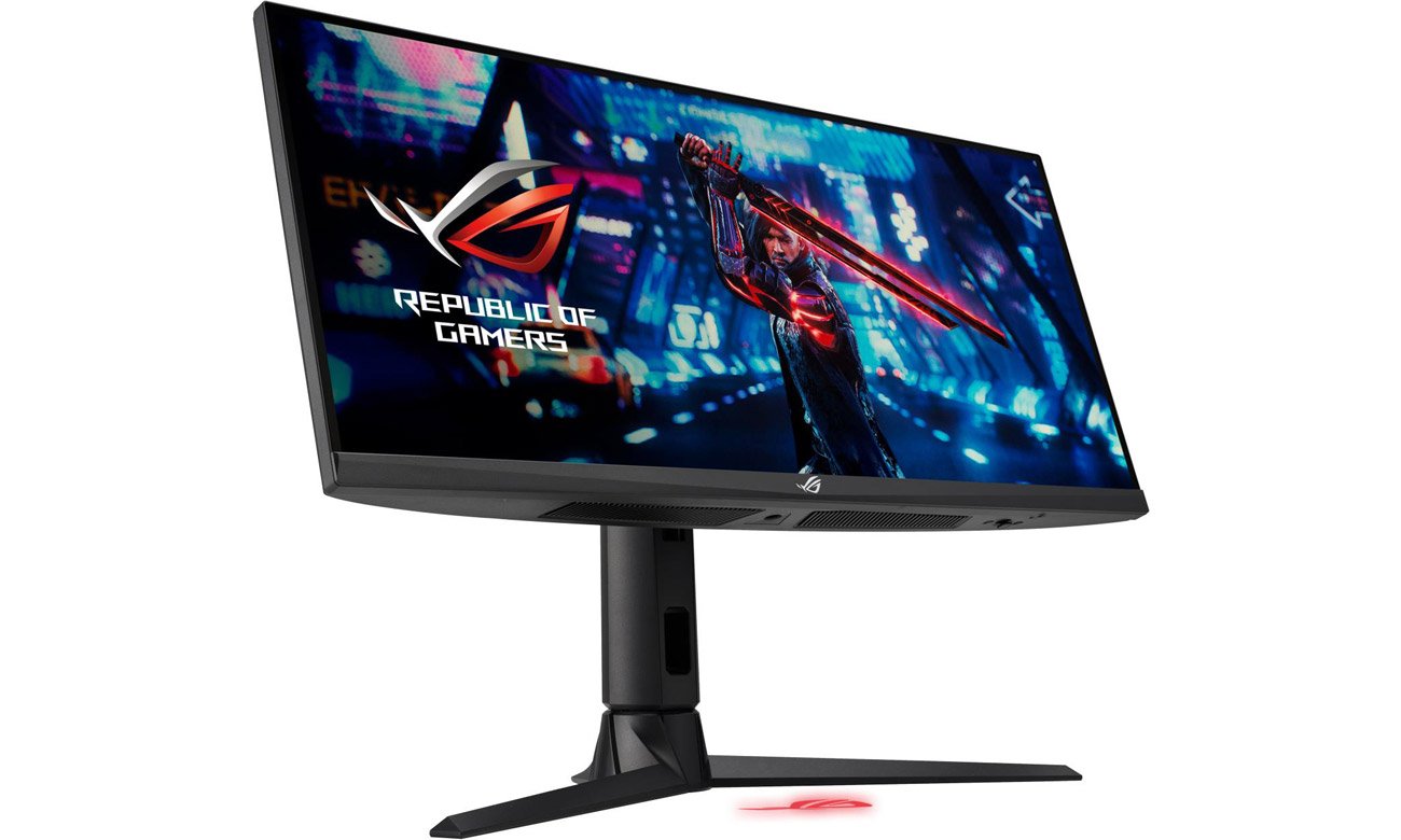 ASUS ROG Strix XG309CM угловой вид спереди