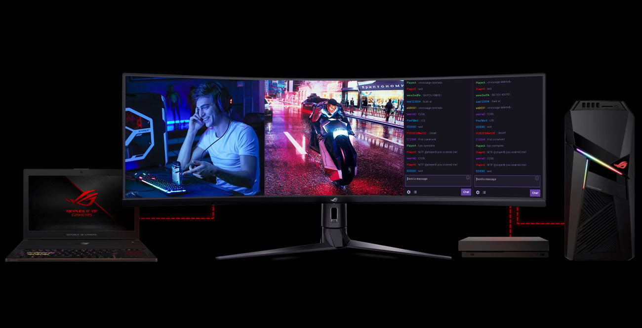 ASUS ROG STRIX XG49VQ Изогнутый HDR