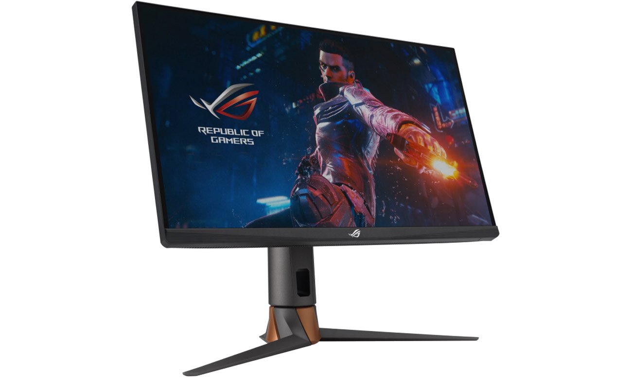 Вид под углом спереди ASUS ROG Swift PG27AQN