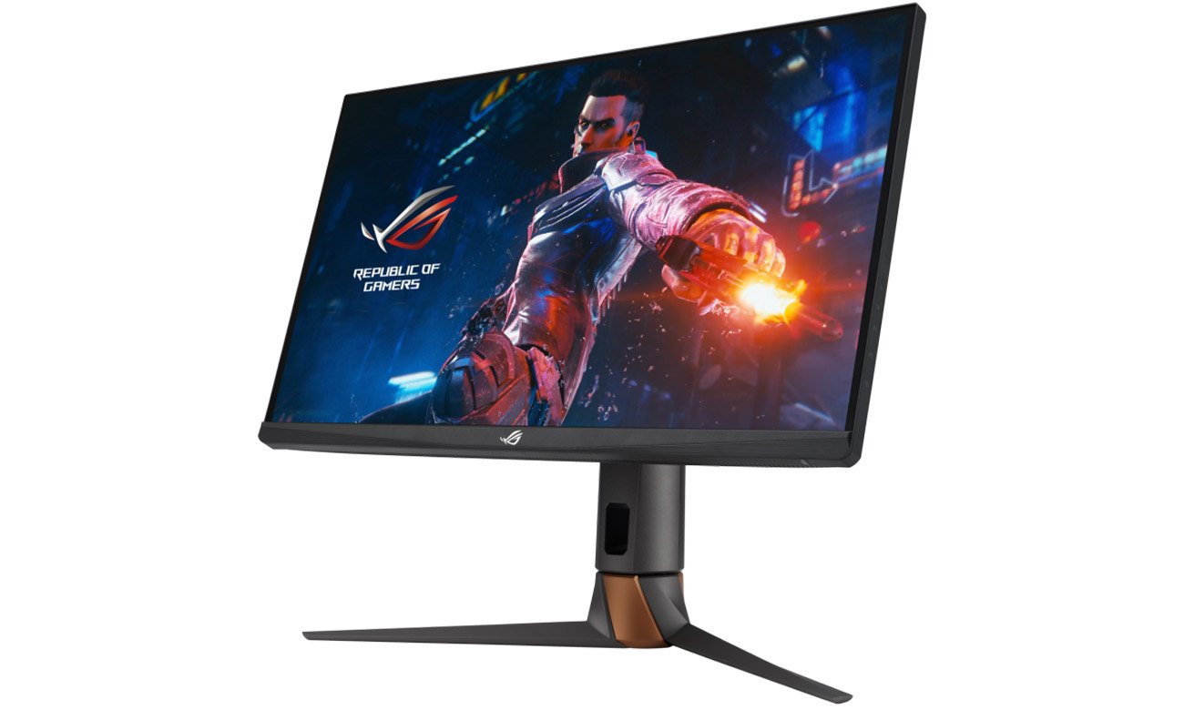 Вид под углом спереди ASUS ROG Swift PG27AQN