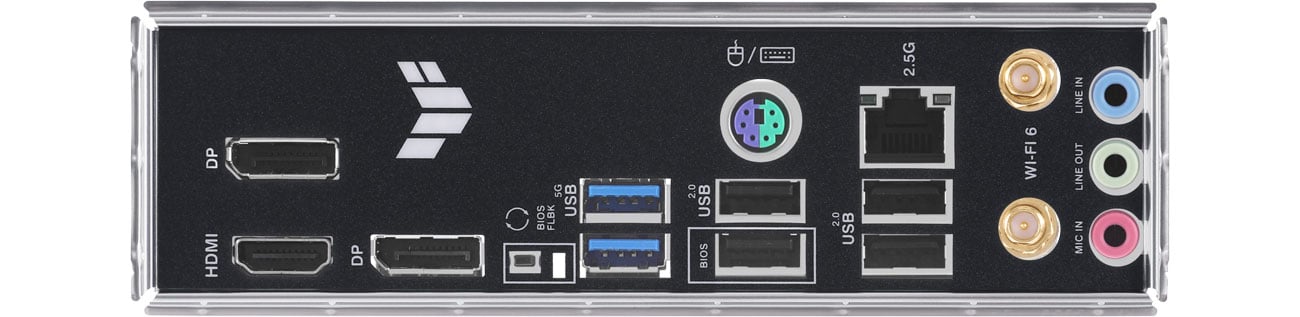 ASUS TUF GAMING A620M-PLUS WIFI Порти