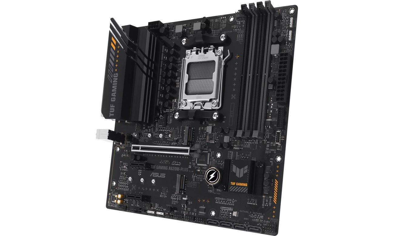 Роз',єми ASUS TUF GAMING A620M-PLUS