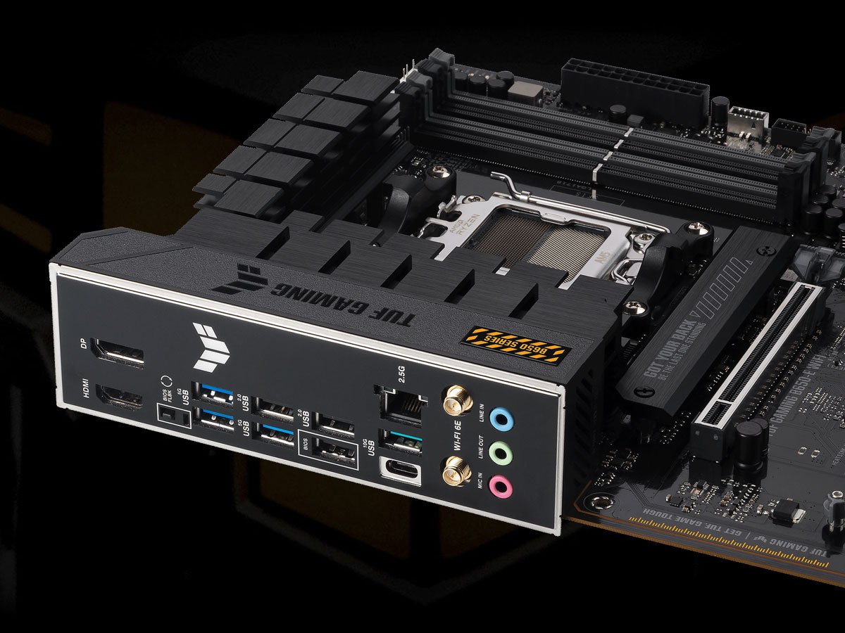 ASUS TUF GAMING B650-E WIFI порти