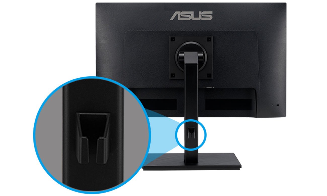 Проводка кабелей ASUS VA24EQSB