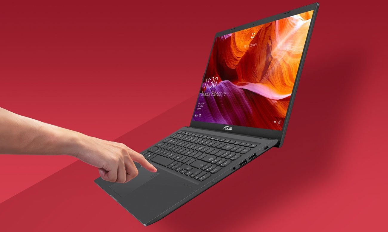 Сканер отпечатков пальцев ASUS Vivobook 15