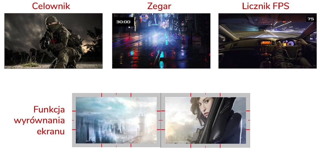 ASUS VZ24EHF-W GamePlus