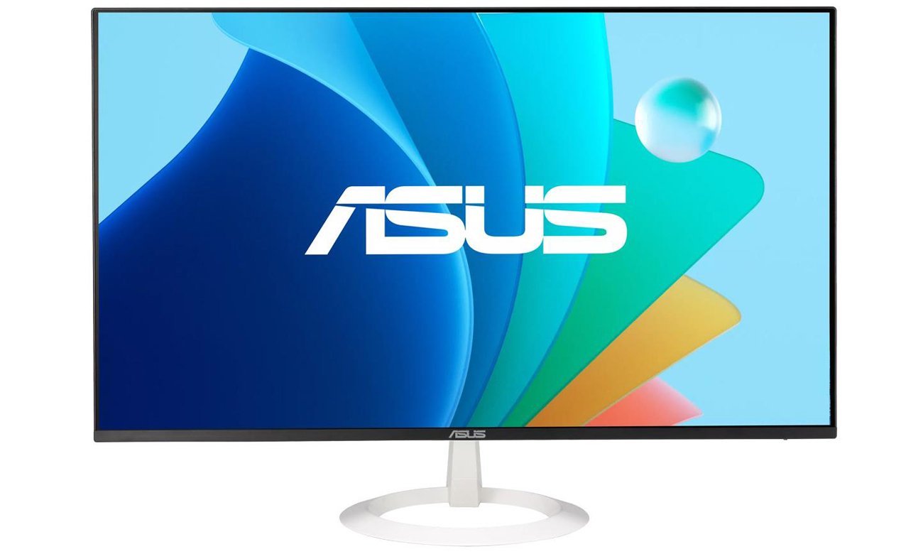 ASUS VZ24EHF-W угловой вид спереди