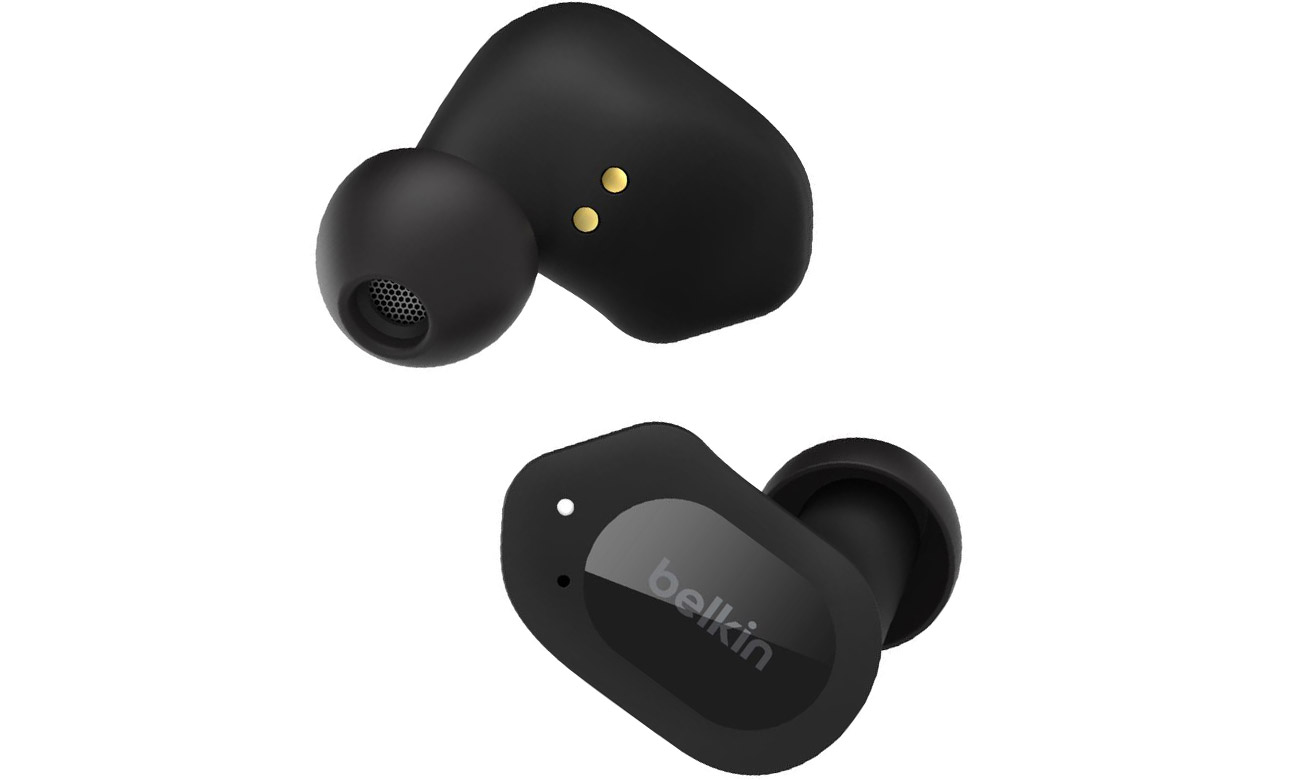 Беспроводные наушники Belkin SoundForm Play Black – вид левого и правого наушников