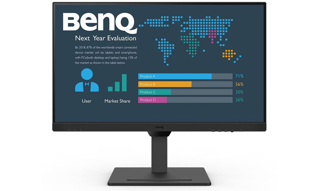 BenQ BL2790QT, вид спереди