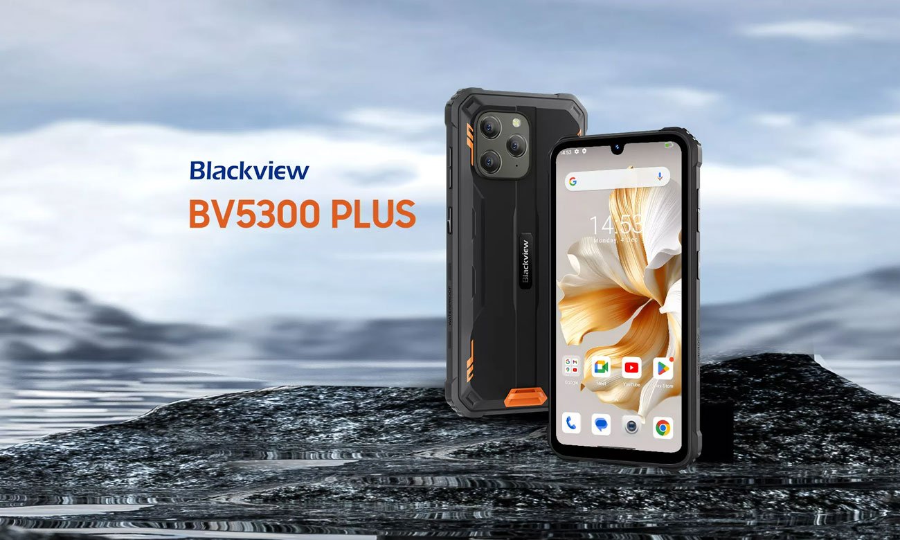 Зовнішній вигляд смартфона Blackview BV5300 Plus