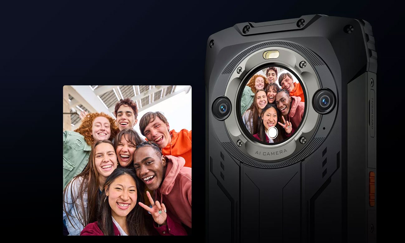 Предварительный просмотр зеленой камеры Blackview BV9300 Pro