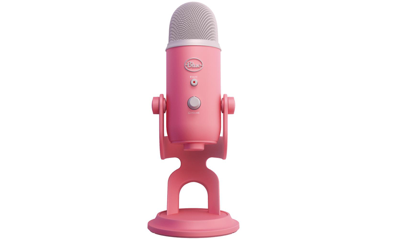 Настільний мікрофон Blue Microphones Yeti Sweet Pink – вид спереду