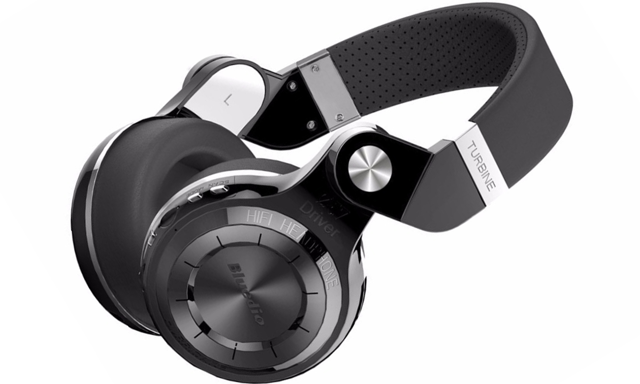 Удобные накладные Bluetooth-наушники Bluedio T2+