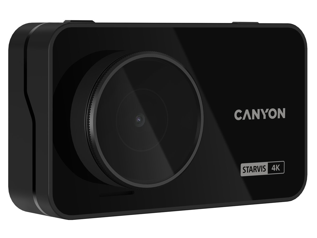 Видеорегистратор CANYON DVR40GPS UHD Wi-Fi GPS Черный - Общий вид