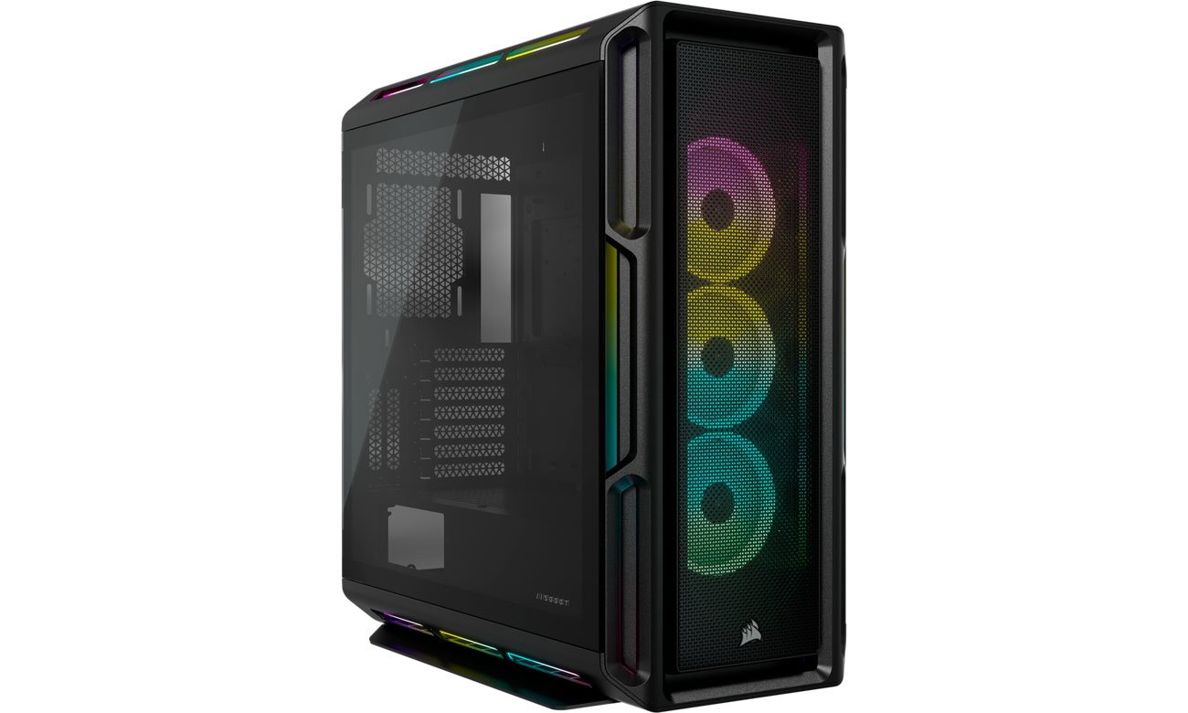 Корпус для комп'ютера Corsair iCUE 5000T RGB Tempered Glass Black