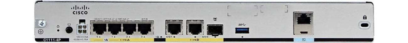 Разъемы Cisco C1111-4P