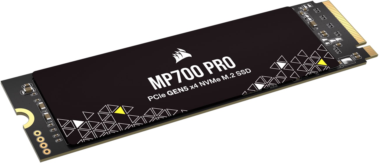 Corsair MP700 PRO Heatsink M.2 SSD – угловой вид спереди