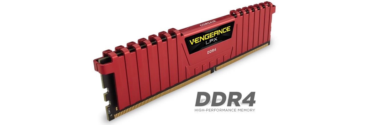 Corsair 16GB 3200MHz Vengeance LPX Red CL16