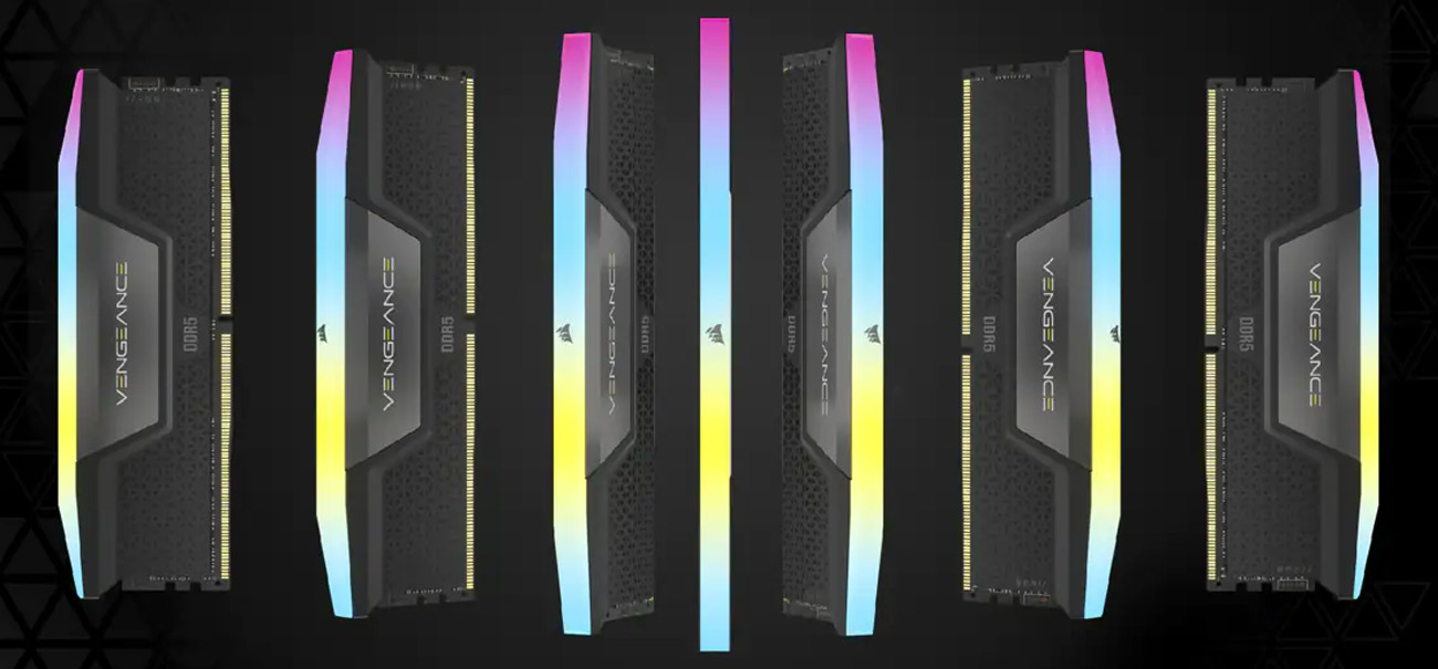 Дизайн Corsair Vengeance RGB AMD EXPO