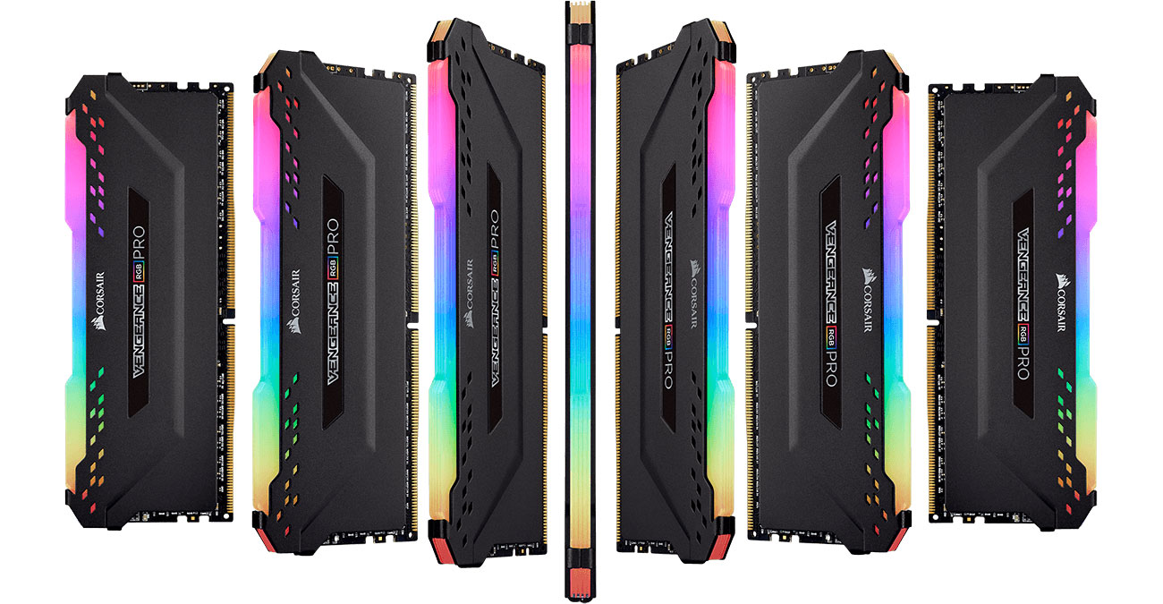 Оперативная память DDR4 Corsair 32GB 3600MHz Vengeance RGB PRO CL18 (4x8GB)