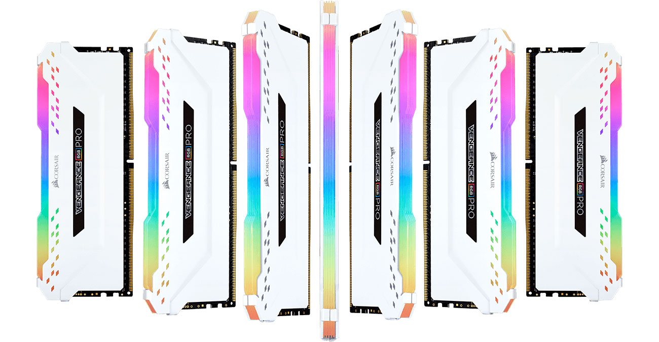 Память DDR4 Corsair 32GB 3600MHz Vengeance RGB PRO White CL18 (4x8GB)