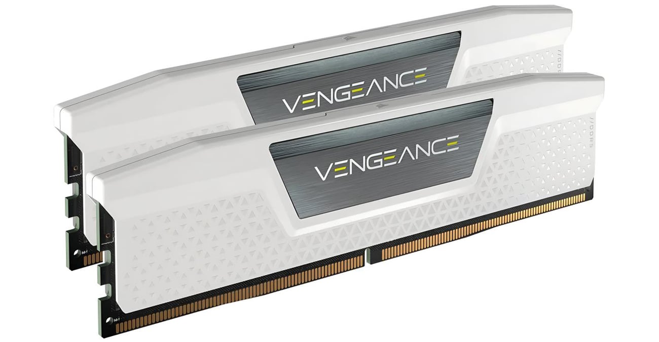 RAM DDR5 48GB (2x24GB) 6000 CL30 Vengeance White Intel XMP