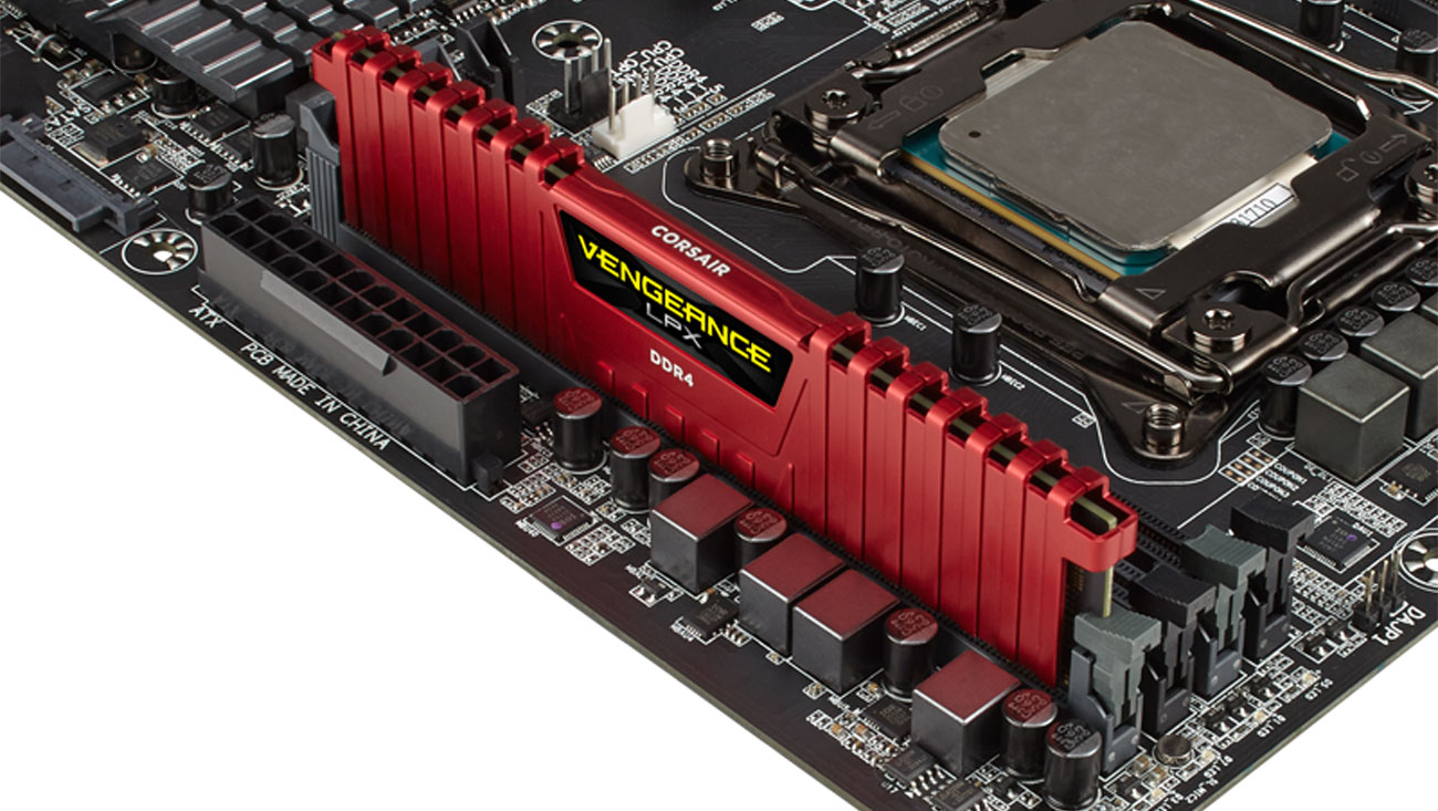 Corsair 8GB 2400MHz Vengeance LPX RED CL16 CMK8GX4M1A2400C16R